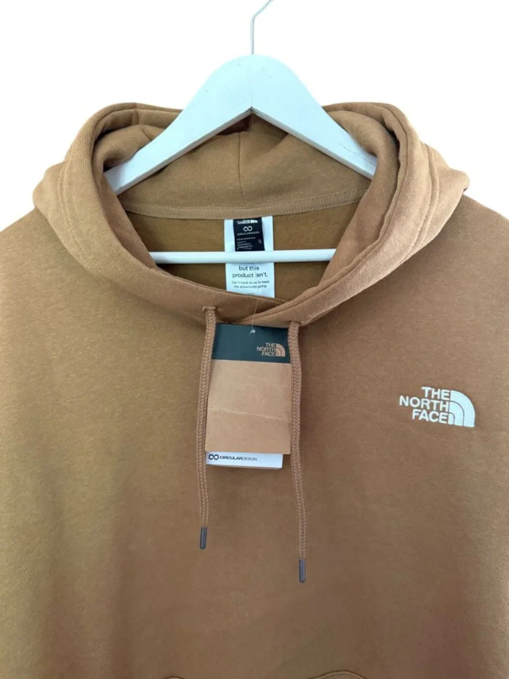 The North Face NWT Evolution Vintage Hoodie Utility Brown Men's size XL